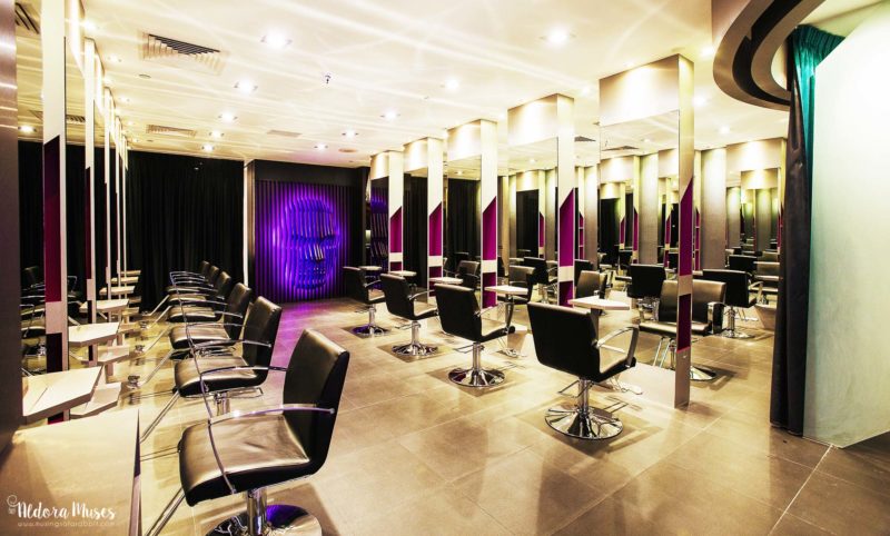 Chez Vous Hair Pte Ltd - Balayage Ombré Purple Hair